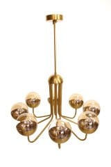 Yarım Küre Glob Camlı Avize