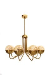 Yarım Küre Glob Camlı Avize