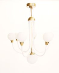 T. Baston Glob Camlı Avize