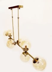 Sıralı Glob Cam Avize