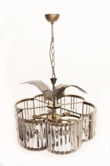 Kristalli Yapraklı Avize