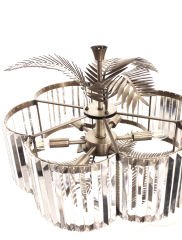 Kristalli Yapraklı Avize