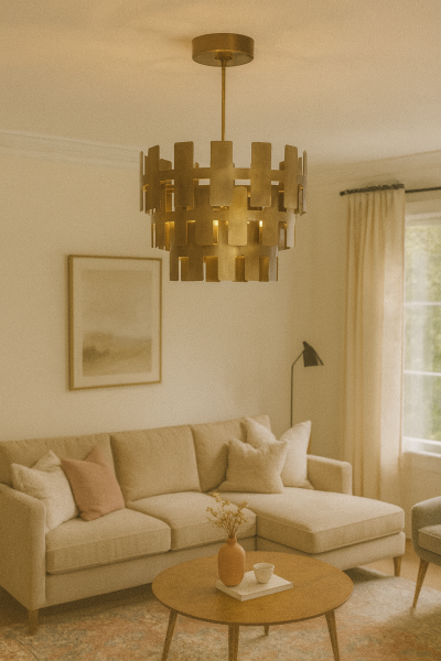 H- Harfi Sarkıt Avize