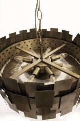 Kare Tek Sıra Pul Avize