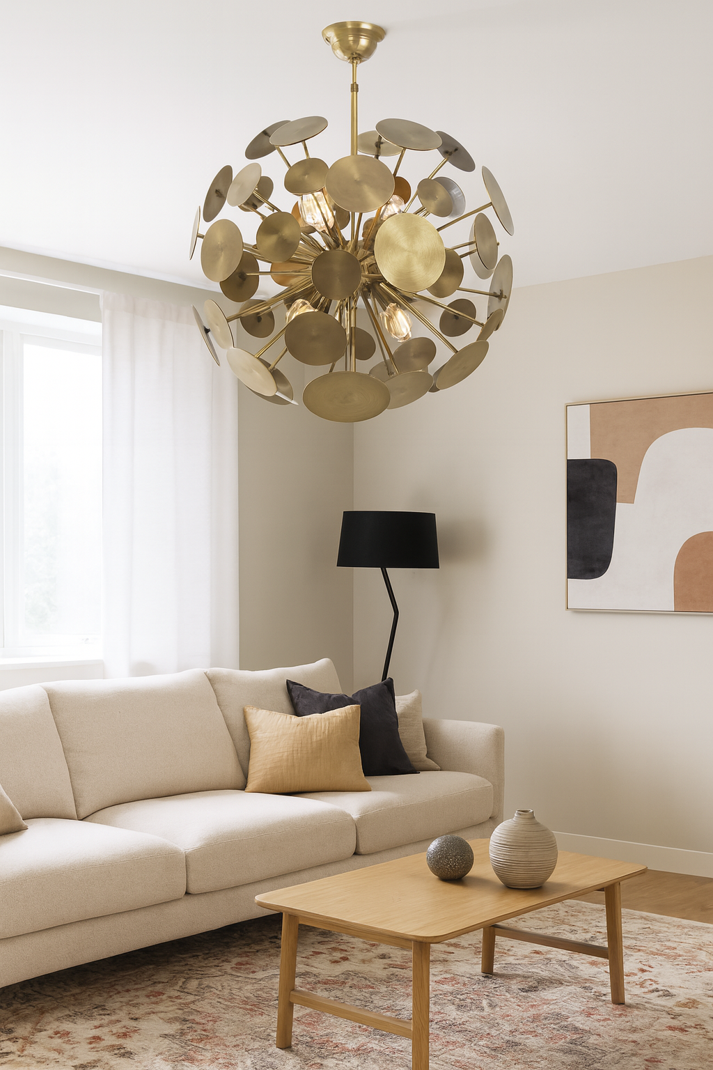 50'lik Pullu Sarkıt Avize