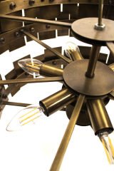 Kare Pullu Sarkıt Avize