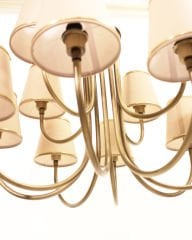 Baston Kol Abajurlu Avize