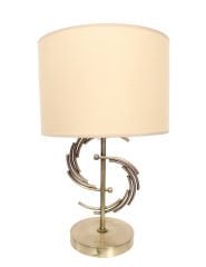 Galaxy Masa Lambası – Demir & Pirinç Kaplama, 3×E14 Aydınlatma | Modern Dekoratif Lamba