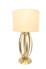 Besa Design Mantar Masa Lambası - Gold Kaplama Modern Mushroom Lamp 68 cm