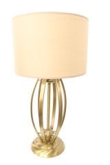 Besa Design Mantar Masa Lambası - Gold Kaplama Modern Mushroom Lamp 68 cm