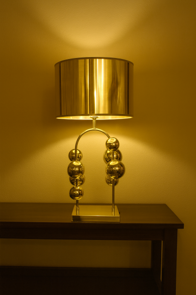 Besa Design Modern Gold Toplu Masa Lambası - 79 cm Lüks Aydınlatma