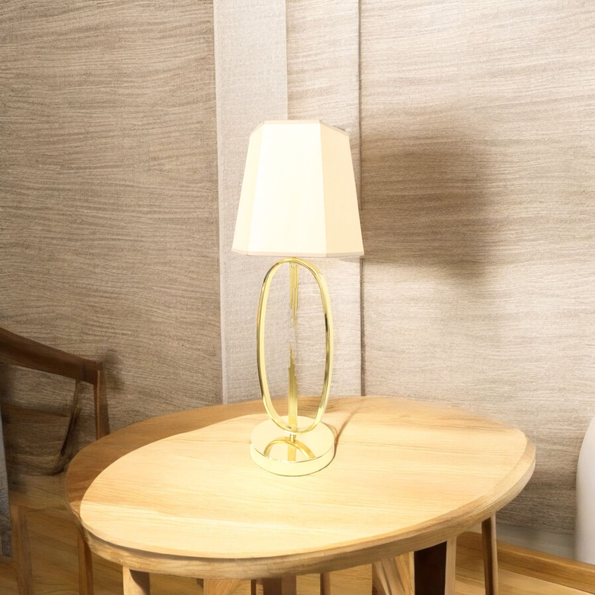 Buzul Oval  Masa Lambası