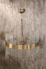 Besa Kuşaklı Saçak Avize – Modern ve Şık Saçaklı Tasarım Lüks Salon Aydınlatması