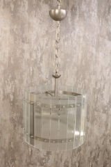 Besa Minik Çizgili Cam Sarkıt – Modern Minimalist Şık ve Dekoratif Küçük Aydınlatma