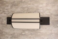 Besa Yarım Ay Büyük Duvar Apliği – Modern Endirekt Aydınlatma Şık ve Minimalist Dekoratif Duvar Lambası