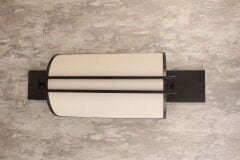 Besa Yarım Ay Büyük Duvar Apliği – Modern Endirekt Aydınlatma Şık ve Minimalist Dekoratif Duvar Lambası