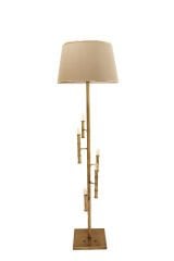 Besa Yüzüklü Modern Tasarım Lambader – Halka Detaylı Şık ve Minimalist Salon Köşe Aydınlatması