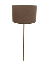 Besa Mermerli Modern Tasarım Lambader – Doğal Mermer Kaideli Şık ve Lüks Salon Köşe Aydınlatması