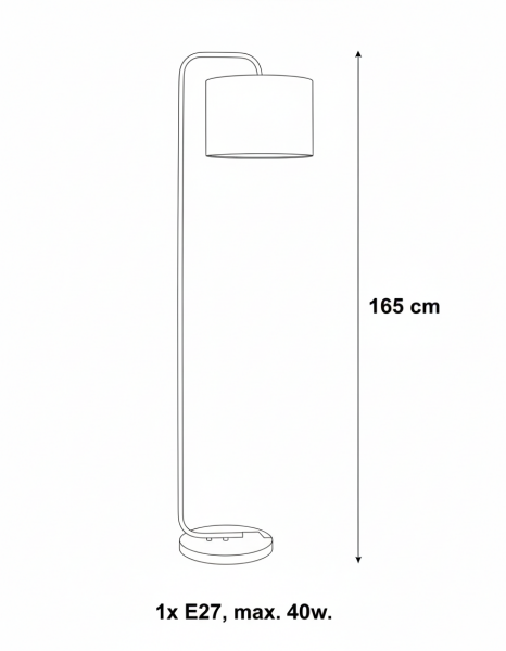 Besa Mantar Modern Tasarım Lambader – Retro-Fütüristik Şık Kubbe Başlıklı Köşe Aydınlatması