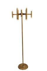 Besa Borulu Modern Tasarım Lambader – Minimalist Endüstriyel Şık Salon Köşe Aydınlatması