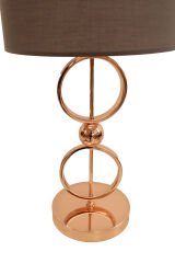 ÇİFT ÇEMBER MASA LAMBASI