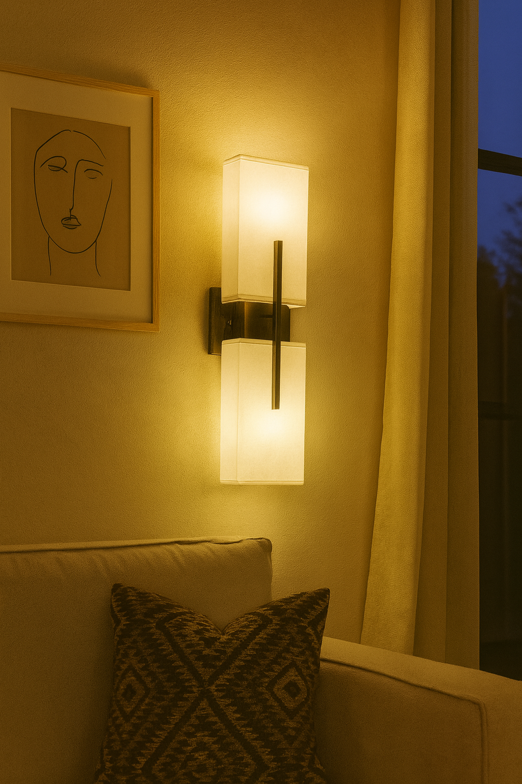 Besa Yusuf Modern Duvar Apliği – Şık Cam Küre Tasarım Minimalist Duvar Aydınlatması