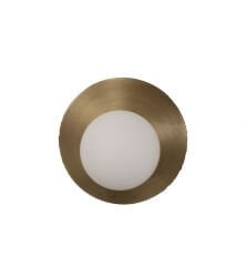 Besa Tabak Modern Tasarım Duvar Apliği – Minimalist Metal Disk Formlu Şık Ambiyans Aydınlatma