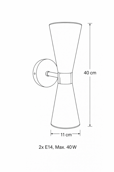 Besa Huni Modern Duvar Apliği – Odaklı Işık Tasarımlı Şık ve Endüstriyel Duvar Aydınlatması