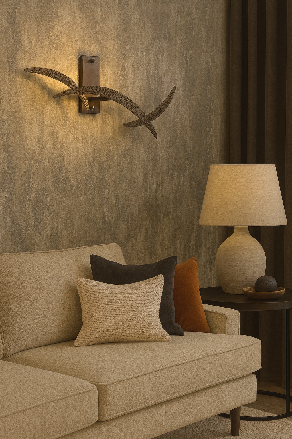 Besa Kılıç Modern Duvar Apliği – Keskin Hatlı Lineer Tasarım Şık Mimari Aydınlatma