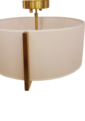 Besa 50’lik Davul Modern Plafonyer – Geniş Açılı Tavan Aydınlatması ve Şık Minimalist Tasarım