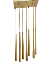 Besa Konik Boru Modern Tekli Sarkıt Avize – Minimalist Tasarım Şık Ada Mutfak ve Masa Aydınlatması