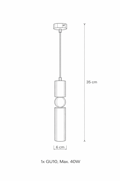 Besa Boru Modern Tekli Sarkıt Avize – Minimalist Silindirik Tasarım Şık Ada Mutfak Aydınlatması