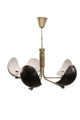 Besa Ahtapot Kol Modern Sarkıt Avize – Kavisli Tasarım Çok Kollu Şık Salon Aydınlatması