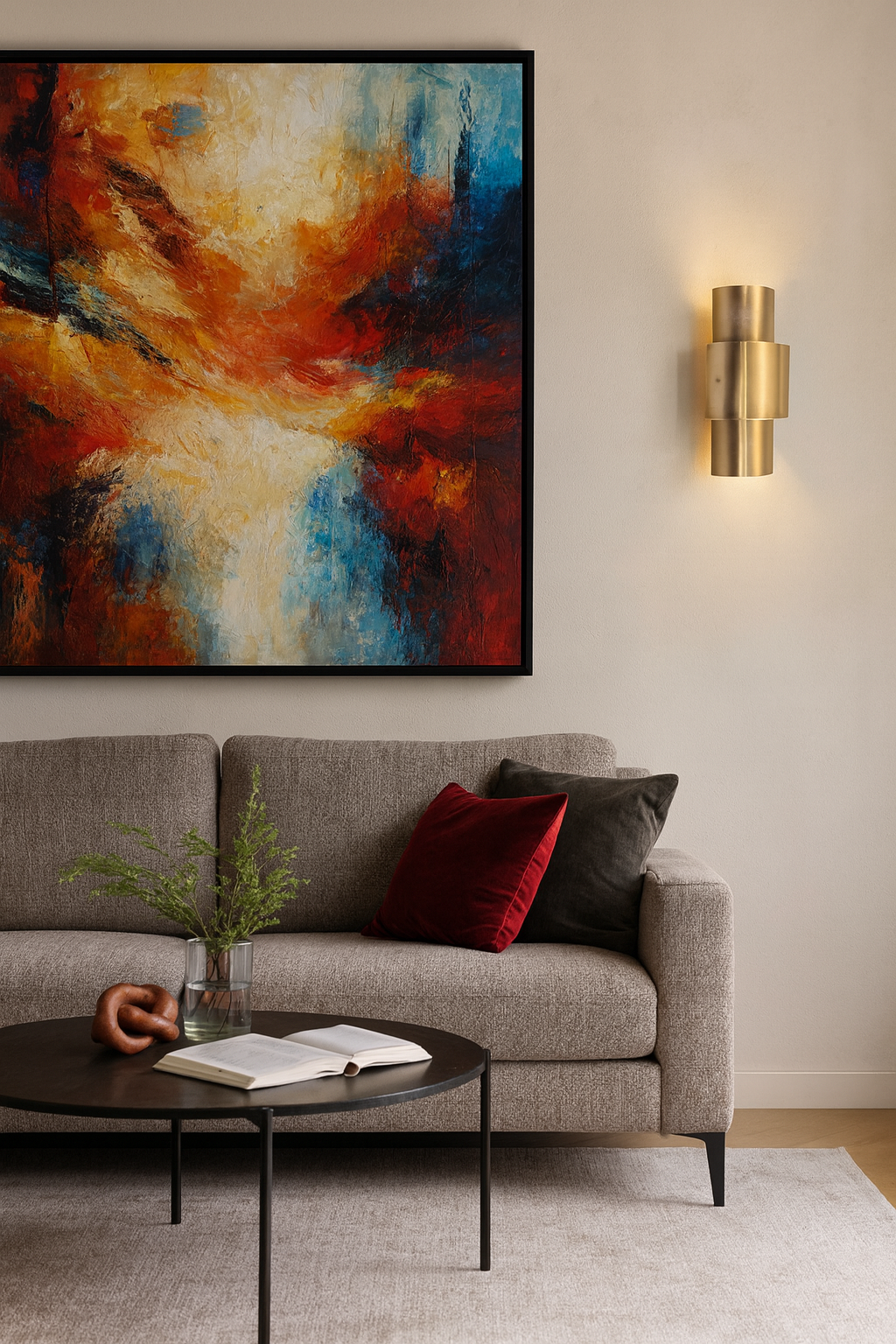 Besa Kıvrım Sac Modern Duvar Apliği – Minimalist Tasarım Endirekt Işıklı Mimari Aydınlatma