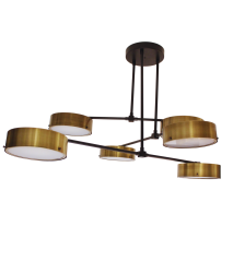 Besa 8'li Modern LED Sarkıt Avize – Minimalist ve Şık Tasarım Yemek Masası Aydınlatma