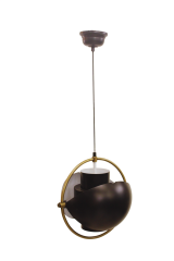 Besa Geniş Karpuz Dilimi Modern Tekli Sarkıt – Nervürlü Cam Tasarım Yemek Masası Aydınlatma