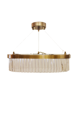 Besa Aynalı Cam Modern Sarkıt Avize – Reflekte Camlı Lüks Tasarım Aydınlatma