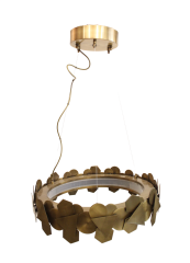 Besa Geometrik Tasarım Modern Sarkıt Avize – Şık Metal Kafes Formlu Salon Aydınlatması