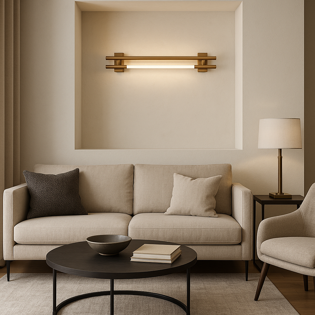 Besa Florasan Model Modern Lineer Aplik – Şık ve Minimalist Duvar Aydınlatması