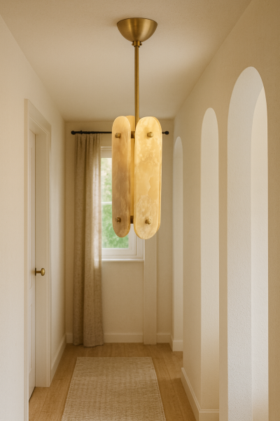 Onxy Mermerli Tekli Sarkıt