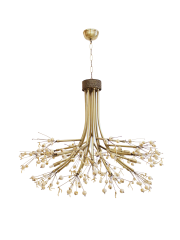 Besa Ağaç Dalı Modern Tasarım Sarkıt Avize – Gold Detaylı Organik Form Aydınlatma