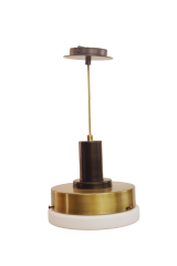 Besa Modern Minimalist Tekli Sarkıt Avize – Endüstriyel Tasarım Metal Duy Askı Takımı