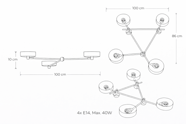 Besa Saat Model Modern Duvar Apliği – Dekoratif Zaman Temalı Şık Aydınlatma
