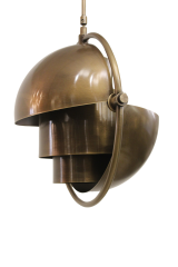 Besa Karpuz Dilimi Modern Tekli Sarkıt Avize – Şeffaf Nervürlü Camlı Tasarım Aydınlatma