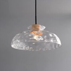 Besa 3335-C Doğal Mermer ve Pirinç Detaylı Lüks Sarkıt – Modern Tasarım Silindir Avize