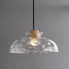 Besa 3335-C Doğal Mermer ve Pirinç Detaylı Lüks Sarkıt – Modern Tasarım Silindir Avize