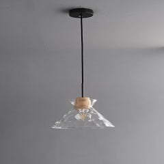 Besa 3335-A Doğal Mermer Gövdeli Pirinç Detaylı Lüks Sarkıt – Modern Tasarım Tekli Avize