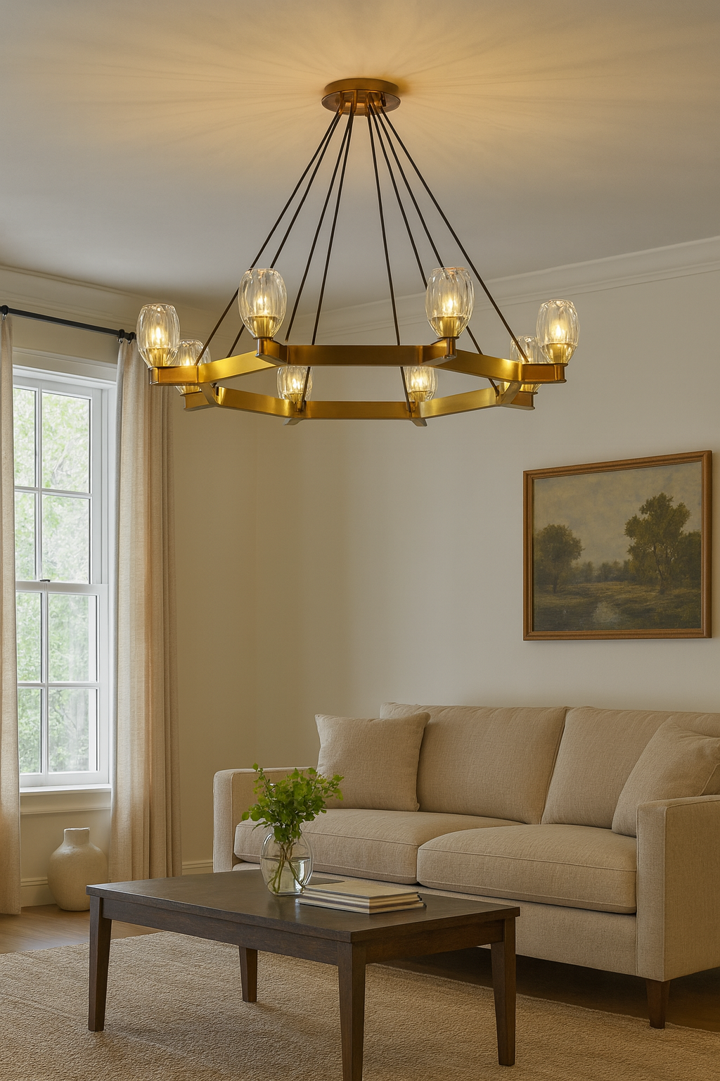 Kristal Avize Kod: 6031-8