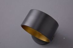 Besa 85020-1W Mat Siyah Modern Duvar Apliği – Minimalist Aydınlatma