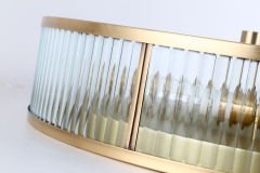 Bombeli Cam Plafonyer 40cm çapında. Kod: 35607-4